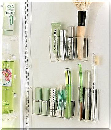 Organized bathroom