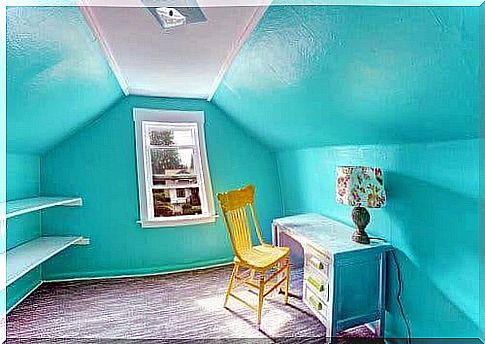 Color trends for interior decoration - turquoise