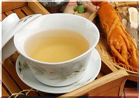 Ginseng tea