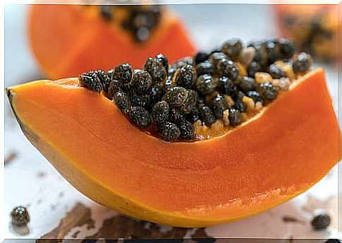 Eating papaya seeds is good for your digestion