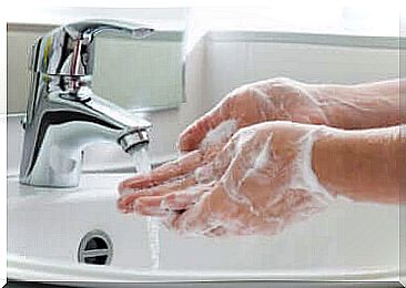 Regular and thorough hand washing to prevent infection with the COVID-19