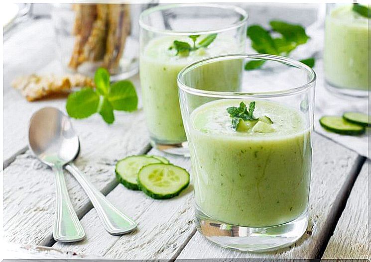 Cucumber juice has many benefits!