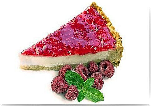 Raspberry cheesecake