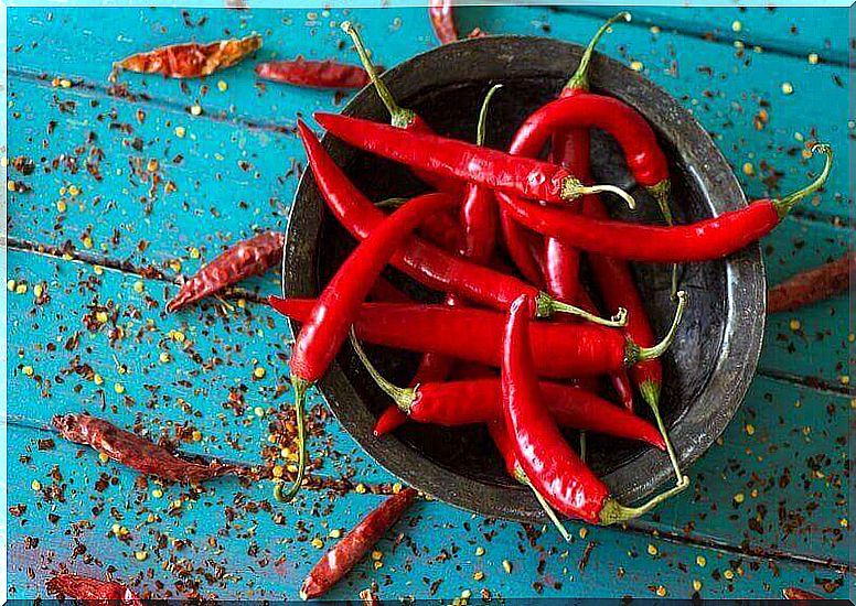 appetite suppressant foods: chili peppers