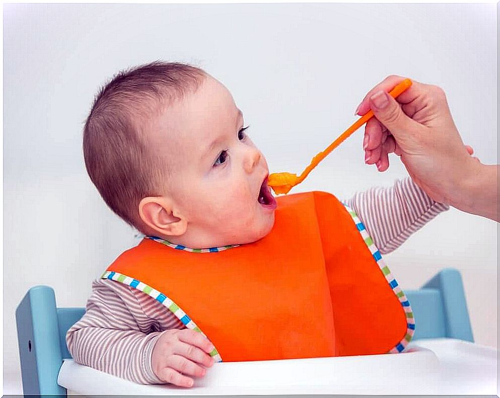 Fruit porridge for babies - delicious and healthy