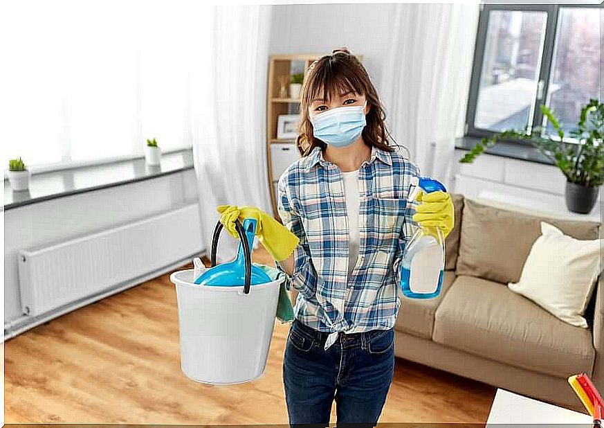 How can I clean and disinfect my house?