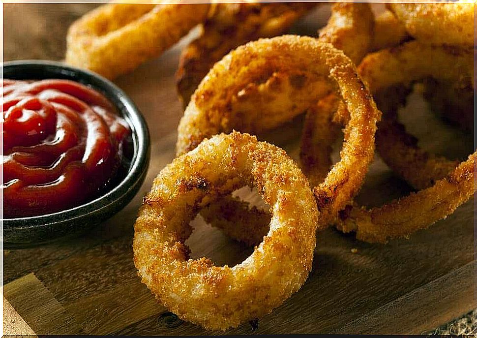 How to make crispy onion rings