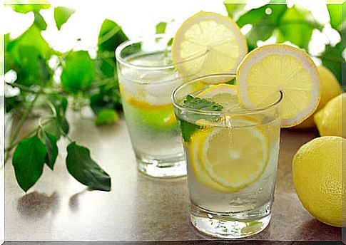 A glass of lemon juice in the morning is recommended