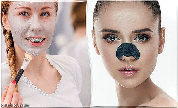 Masks for removing blackheads