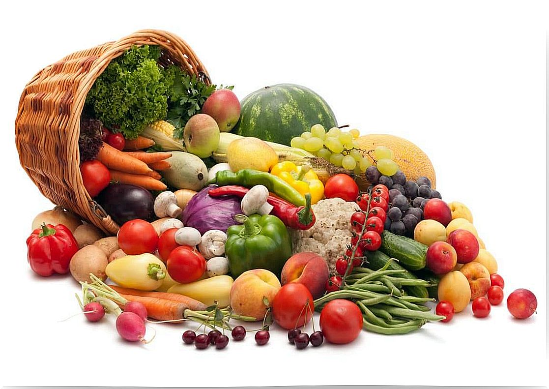 Fruits and vegetables are healthy