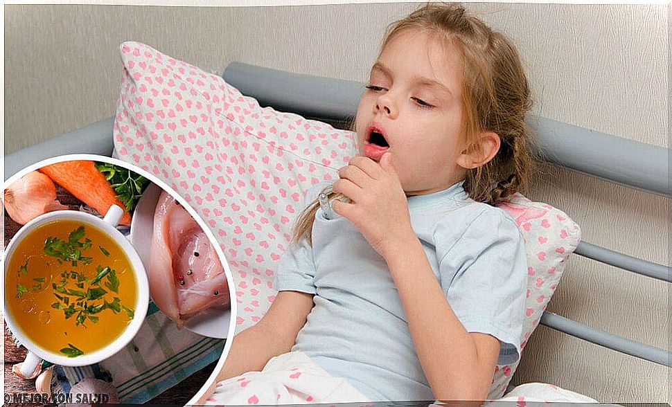 Relieve dry cough in children