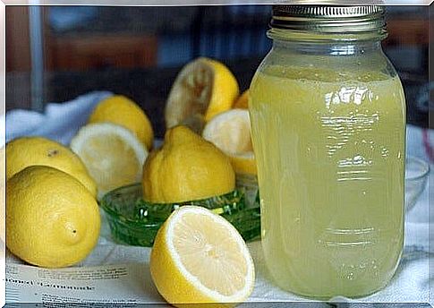 Lemon water